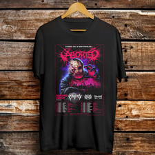 Aborted Band Slashing Europe tour 2025 T Shirt Full Size S-5XL