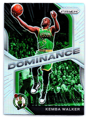 2020-21 PANINI PRIZM Dominance #13 Kemba Walker Boston Celtics