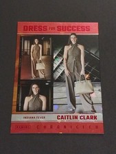 2025 Panini Caitlin Clark Chronicled WNBA Basketball Red Foil Parallel SP #61