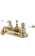 Kingston Brass KB602B Centerset Lavatory Faucet, Polished Brass A7