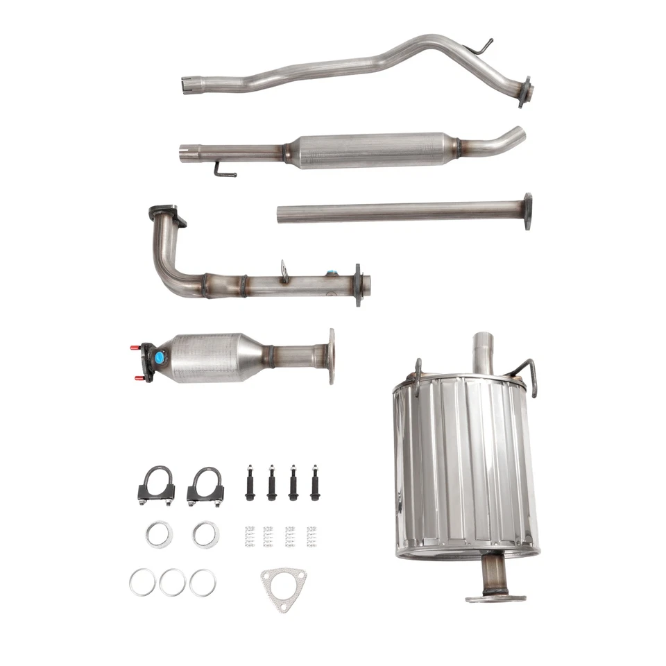 For Honda CR-V 1997 1998 1999 2000 2001 Stainless Steel Exhaust System Assembly - Image 3 of 4