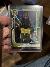 2026 Donruss WNBA Flau’jae Johnson Rated Rookie Green Laser /399 RC #92