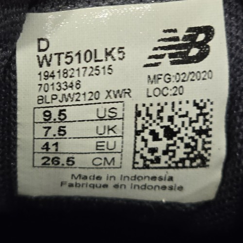 New Balance WT510LK5 Womens 9.5 D Wide Hiking Trail Running Outdoor Shoes - Picture 11 of 11