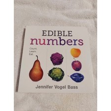 Edible Numbers Board Book Count Learn Eat Childrens Educational Toddler