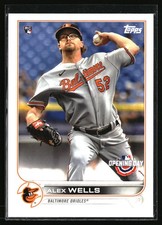 2022 Topps #118b Alex Wells