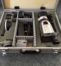 CANON 3CCD DM GL1 A MiniDv Camcorder Lot W/ Batteries Charger Lenses Etc Tested