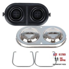 Master Cylinder Cover w/Bails Gaskets Replacement for Chevy Corvette 1967-1982