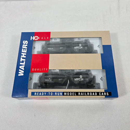 Walthers RTR HO Martin Gas-Azufre UTLX Tanque Coches Paquete de 2 932-27207 | Condition: New