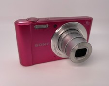  N MINT Sony Cyber-shot DSC-W810 20.1MP Digital Camera Pink 6x Zoom From JAPAN
