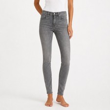 AGOLDE Sophie High Rise Skinny jeans in the Fame classic faded grey Size 28
