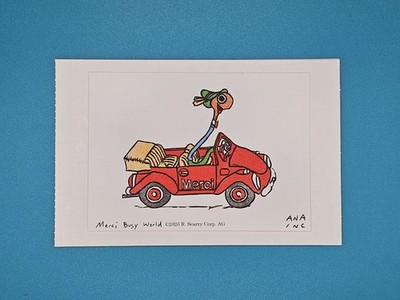 Merci Busy World Mystery Pack - Richard Scarry - Ana Inciardi Mini Print 