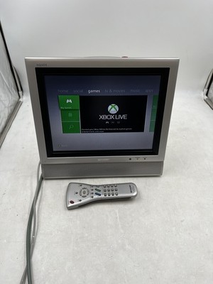 Sharp Aquos LC-13E1U 13'' LCD TV Portable Stereo Retro Gaming Tested With Remote