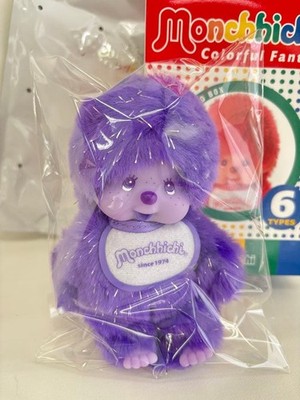 モンチッチ colorful fantasy シークレット 紫 Monchhichi Colorful Fantasy Secret Purple Plush Toy Japan Rare