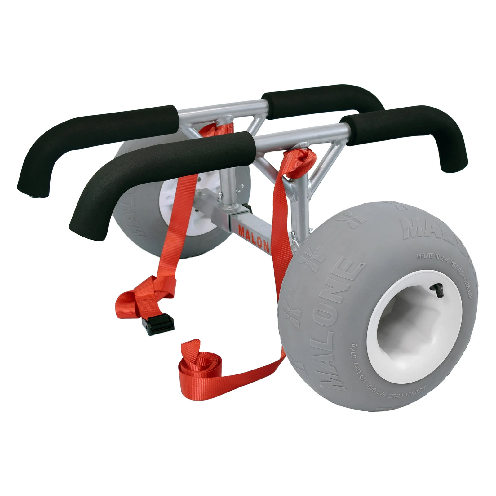 TraverseHD-S Bunk Style Heavy Duty Canoe/Kayak Cart w balloon beach tires