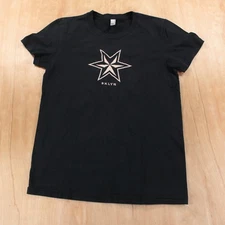 SIXPOINT BREWERY Brooklyn Star babydoll t-shirt LARGE vtg y2k craft beer hipster