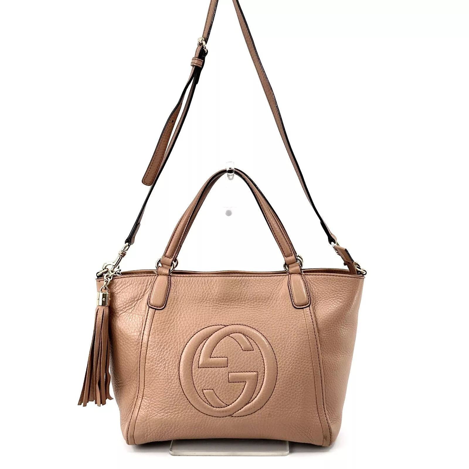 Sac à bandoulière 2 voies GUCCI Soho en cuir