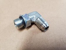 Am Western Fisher Snowex Hydraulic Fitting 90 Elbow 6m Jic-6m Orb 56615-1