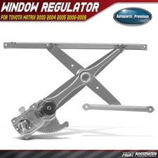 Front Passenger Right Side Manual Window Regulator For Toyota Matrix 2003-2008