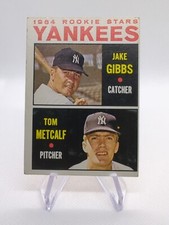 1964 Topps 1964 Yankees Rookie Stars Jake Gibbs / Tom Metcalf RC #281