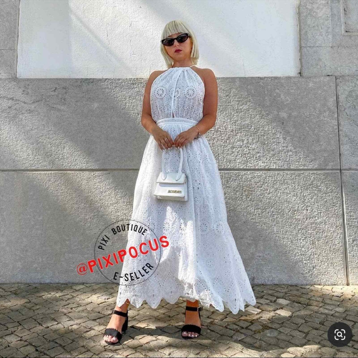 zara beaded crochet dress Zara Rose Crochet Maxi Dress main image 1