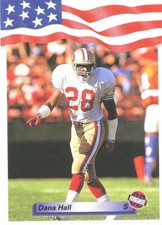 ALL-WORLD Dana Hall RC 49ERS Washington HUSKIES