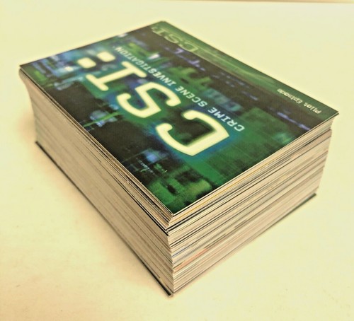 2003 CSI Complete Trading Card Set 1-100 Series 1 Strictly Ink - Picture 5 of 5