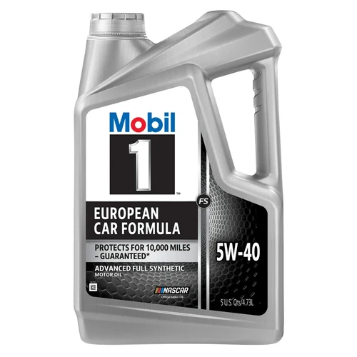 2 Pack Mobil 1 FS European Car Formula Full Synthetic Motor Oil 5W-40, 5 Quart