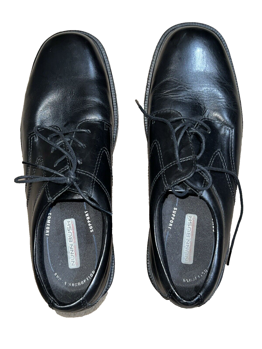 Nunn Bush Black Leather Oxford Dress Shoes Size 11 M | eBay display picture 1
