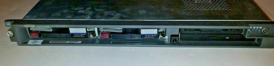 Compaq ProLiant DL360 G2 Server, repair, parts, or scrap only - Image 3 of 4