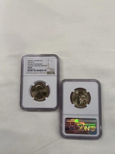 2014 P $1 WARREN HARDING PRESIDENTIAL DOLLAR NGC MS66 FROM ANNUAL DOLLAR SET