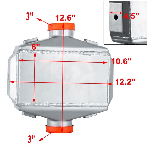 Universal Liquid/Water to Air Intercooler 3