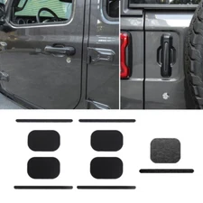 Door Handle & Tailgate Handle Inserts Decor Cover Trim for 18+ Jeep Wrangler JL