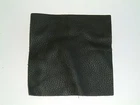 6" (150mm) Square Black Leather Repair/Craft Patch