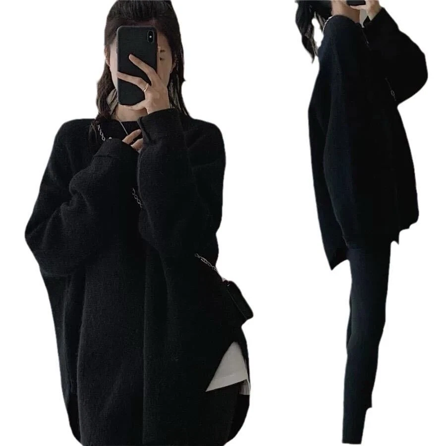 Women Italian Soft Knit Poncho Cape Wrap Kaftan Sweater Jumper  UK NEW - Image 3 of 4
