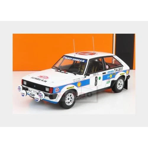 1:24 IXO Talbot Sunbeam Lotus #8 Rally Montecarlo 1981 H.Toivonen 24RAL023B - Immagine 2 di 2