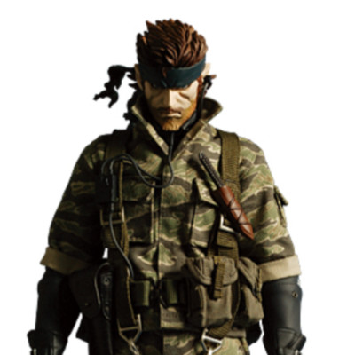 Medicom Toy Metal Gear Solid 3 Snake Eater Real Action Heroes Limited to 1000