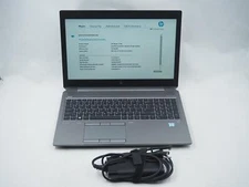 HP ZBOOK 15 G6 15.5" Intel Core i7-9850H 2.60GHz 32GB RAM 512GB NVMe