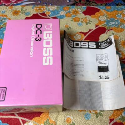 BOSS DC-3 Digital Dimension pink guitar effector w/box Good