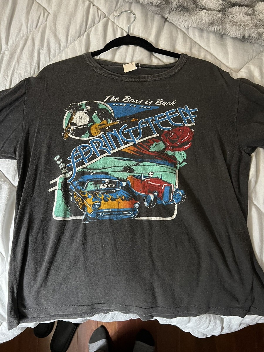 VINTAGE 70s BRUCE SPRINGSTEEN CONCERT TOUR T-SHIRT (See