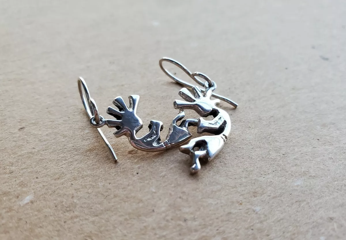 Kokopelli cheap sterling earrings