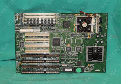 American Megatrends, ICI 1897, Series 757 Rev D Motherboard MB with Intel  Pentiu