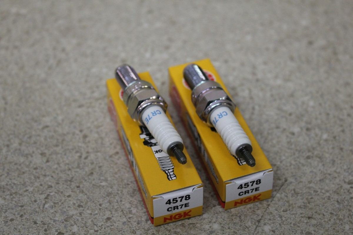 NGK Spark Plugs KFX700 700 V-FORCE KVF700 PRAIRIE 4X4 CR7E (2) | eBay