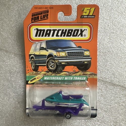 Matchbox Spielzeugauto 1999 – Ford F-150 4x4 Beach Patrol #14/100 – Sammlerstück