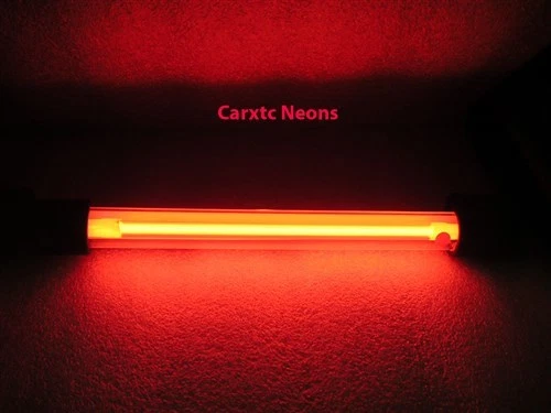 10 Inch RED Neons Glow N Street Neon Car Lighting 10BAR eBay