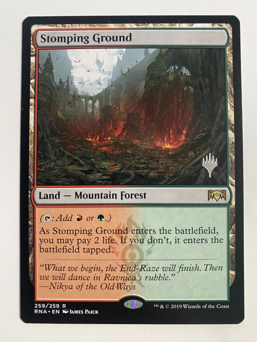 Stomping Ground *PROMO* MTG RNA MT/NM PW Stamp Combined Shipping