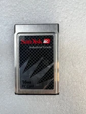 SANDISK INDUSTRIAL GRADE 16MB PCMCIA CARD SDP3B-16-201-80