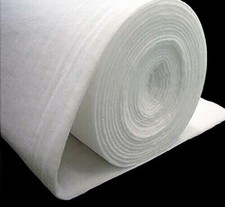 Polyester Fire Retardant Wadding Batting Upholstery Quilting 60" Wide 6Oz Per m
