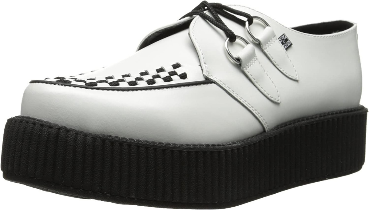 White Leather Viva Mondo Creeper