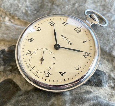 pocket watch molnija