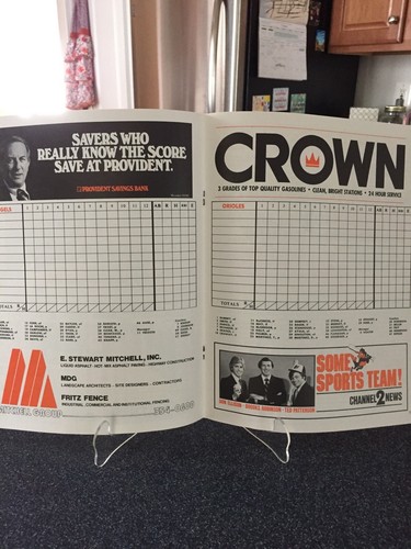 1979 ALCS Program Baltimore Orioles - Picture 3 of 5